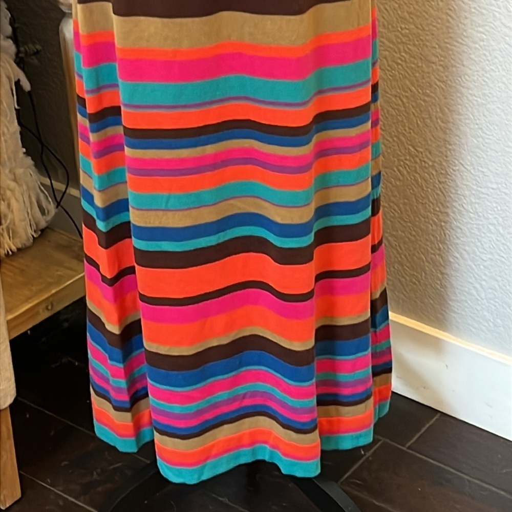 Trina Turk Multicolored Halter Dress Size Small - Picture 3 of 8